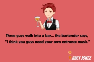 3 Guys Walks into a Bar Joke