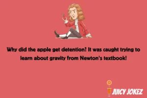 Apple Joke about newton