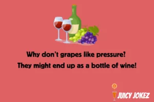 Grapes Joke about wine