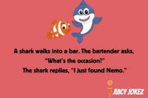 A Shark Walks into a Bar Joke