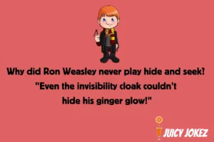 Ginger Joke about ron weasley