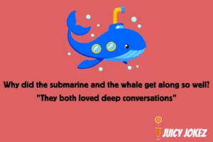 Submarine joke about whale