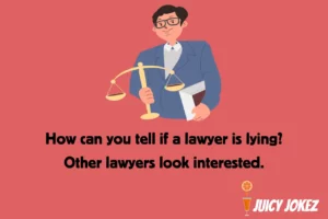 Lawyer Joke about lying