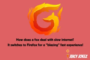 Fox Joke about firefox broswer